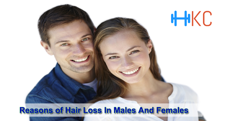 Reasons Of Hair Loss In Males And Females