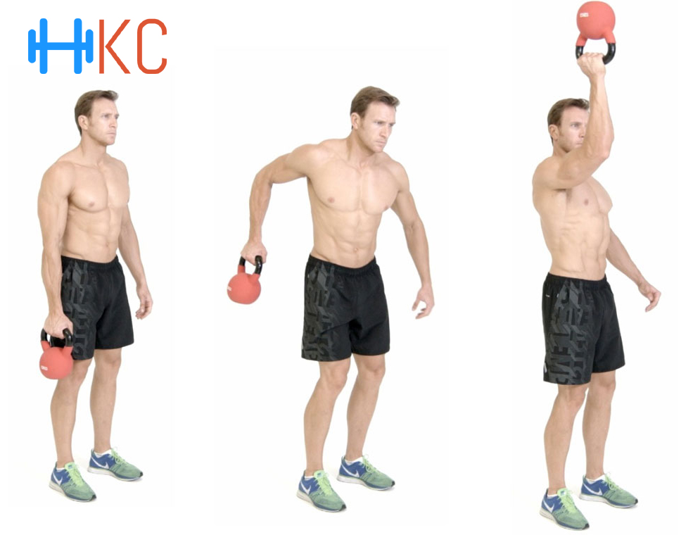 Bottoms UpKettlebell Press