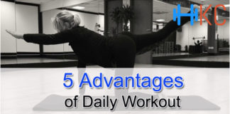 5 Advantages of daily workout