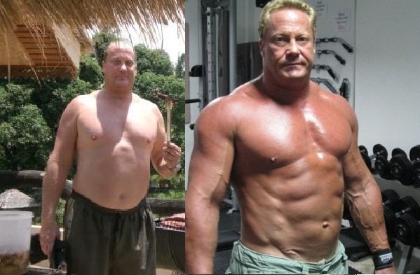 CRAZY BULK HGH X2 before after