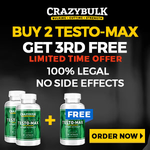 Crazy Bulk Testo-Max offer