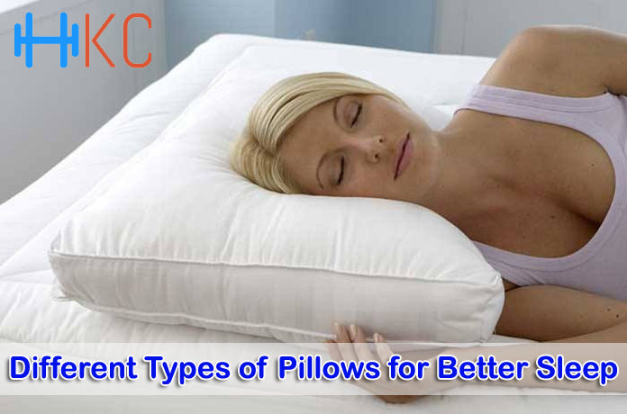 Different Types of Pillows for Better Sleep