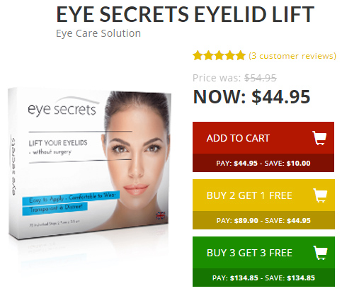 EYE SECRETS EYELID LIFT Buy