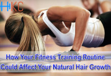 How Your Fitness Training Routine Could Affect Your Natural Hair Growth