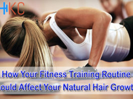 How Your Fitness Training Routine Could Affect Your Natural Hair Growth