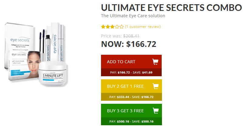 Ultimate Eye Secrets Combo Buy