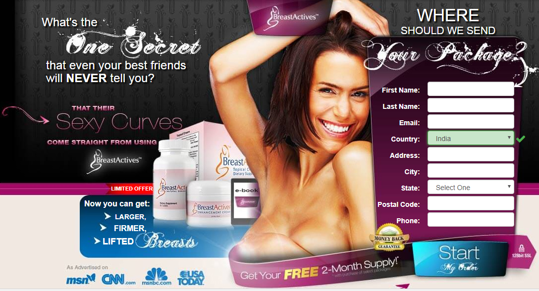 Breast Actives order now