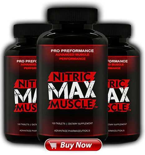Nitric Max Muscle bottle