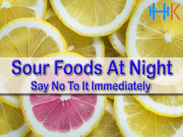 Sour Foods At Night