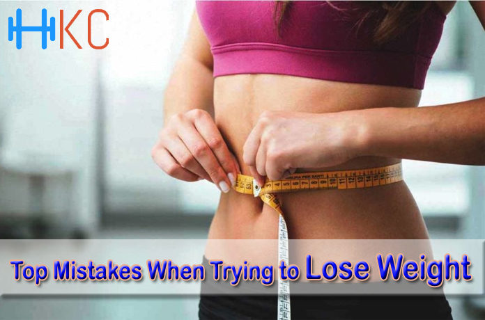 Top Mistakes When Trying to Lose Weight