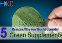 5 Reasons why you should consider green supplements