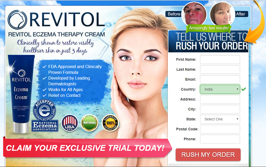 Revitol Eczema Cream buy