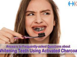 Whitening Teeth Using Activated Charcoal