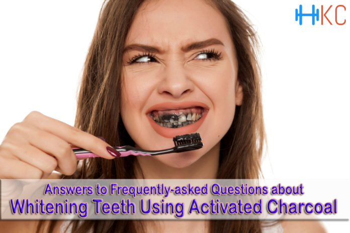 Whitening Teeth Using Activated Charcoal