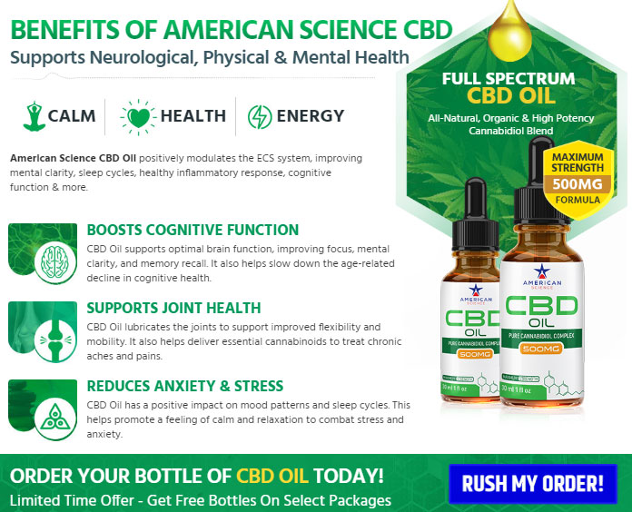 American Science CBD benefits