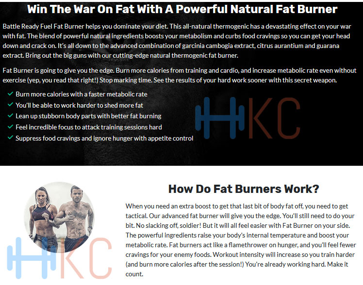 Battle-Ready Fuel fat burner Review