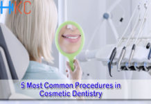 5 Most Common Procedures in Cosmetic Dentistry