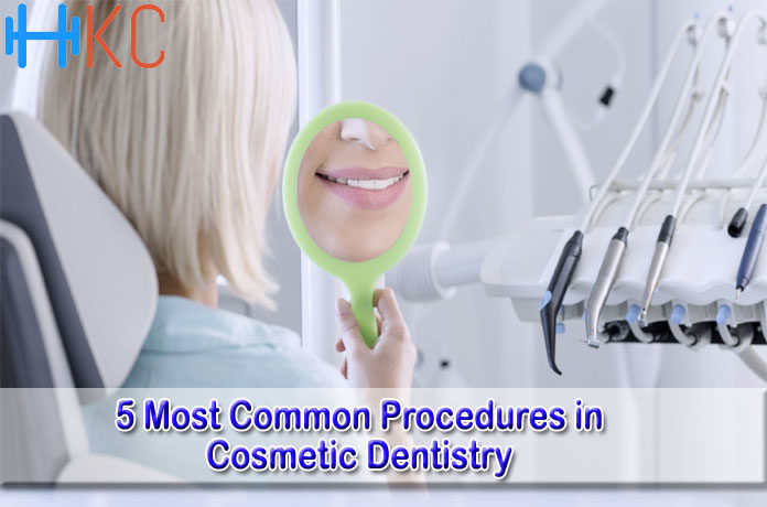 5 Most Common Procedures in Cosmetic Dentistry