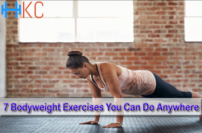 7 Bodyweight Exercises You Can Do Anywhere