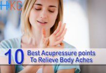 10 Best Acupressure points To Relieve Body Aches