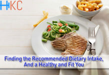 Finding the Recommended Dietary Intake, And a Healthy and Fit You