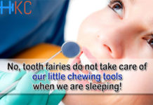 No, tooth fairies do not take care of our little chewing tools when we are sleeping!