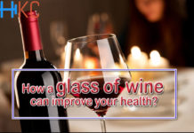 How a glass of wine can improve your health?