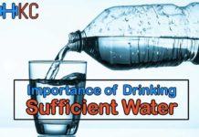 Drinking Sufficient Water