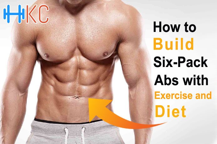 Six-Pack Abs with Exercise and Diet