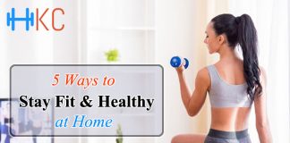 Ways to Stay Fit & Healthy at Home