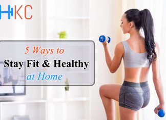 Ways to Stay Fit & Healthy at Home