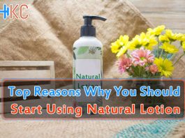 Start Using Natural Lotion