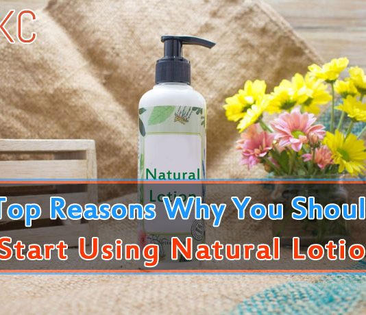 Start Using Natural Lotion