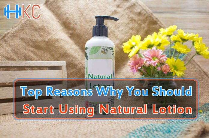 Start Using Natural Lotion