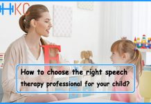 speech therapy professional