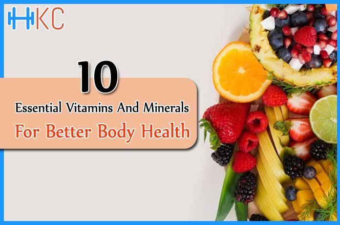 Essential Vitamins And Minerals